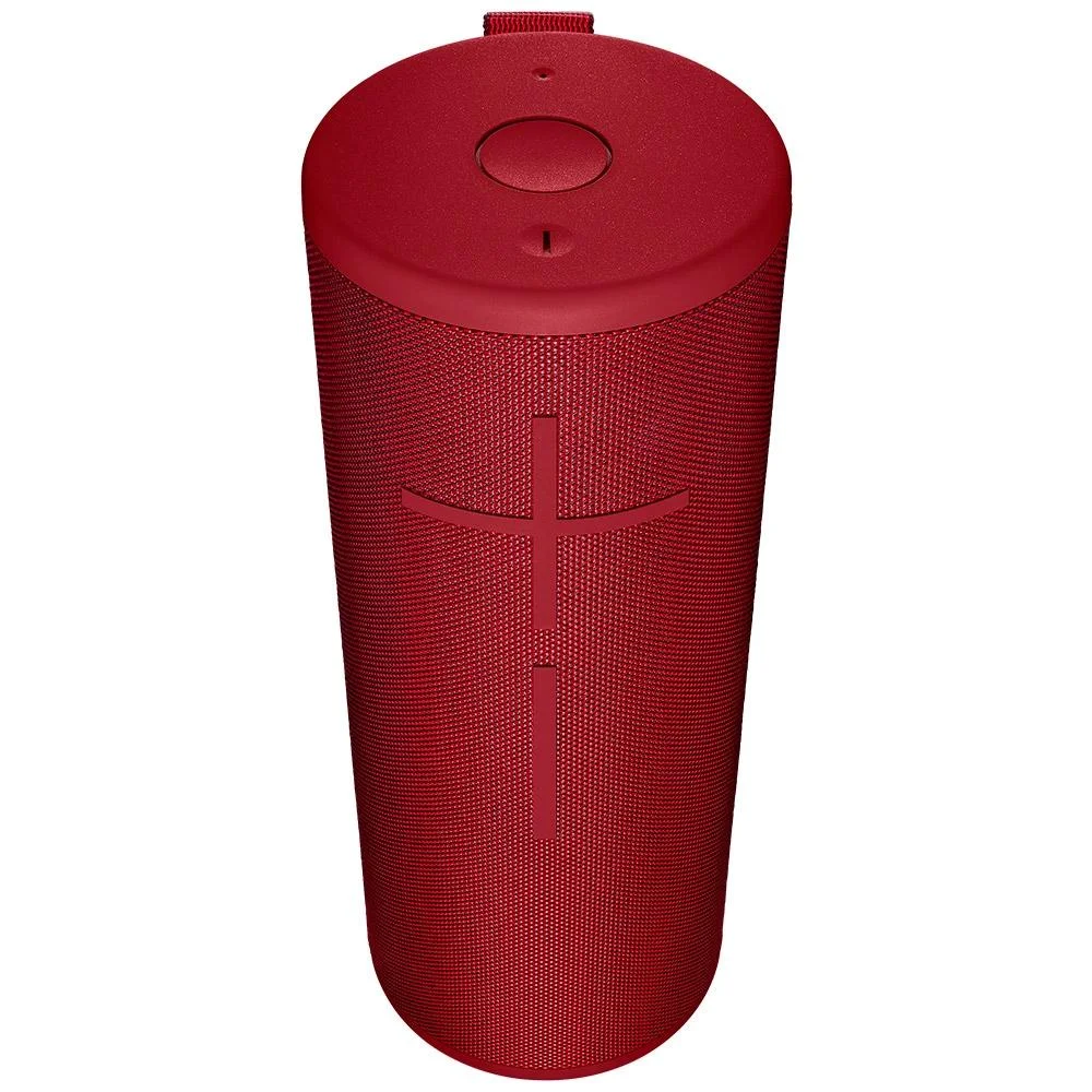 Caixa De Som Bluetooth Ue Megaboom À Prova D'água Vermelha Caixa De Som Bluetooth Ue Megaboom À Prova D'água Vermelha