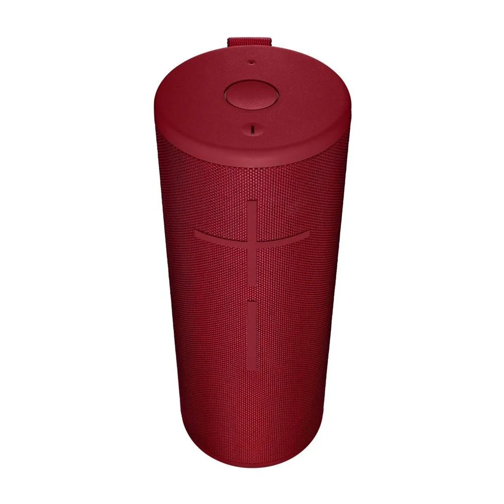 Caixa De Som Bluetooth Ue Megaboom À Prova D'água Vermelha Caixa De Som Bluetooth Ue Megaboom À Prova D'água Vermelha