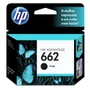 Cartucho De Tinta HP 662, Preto, 2Ml - CZ103AB