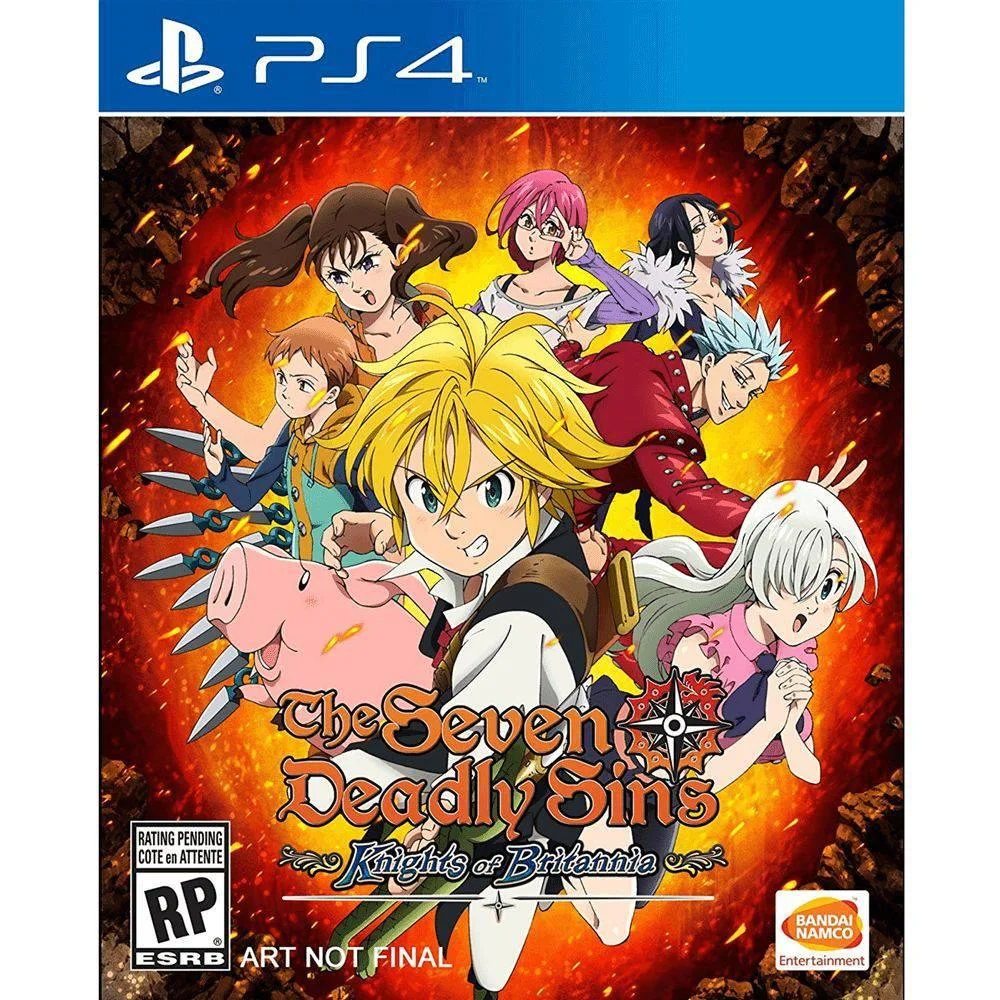 The Seven Deadly Sins - Knights Of Britannia - Ps4 The Seven Deadly Sins - Knights Of Britannia - Ps4