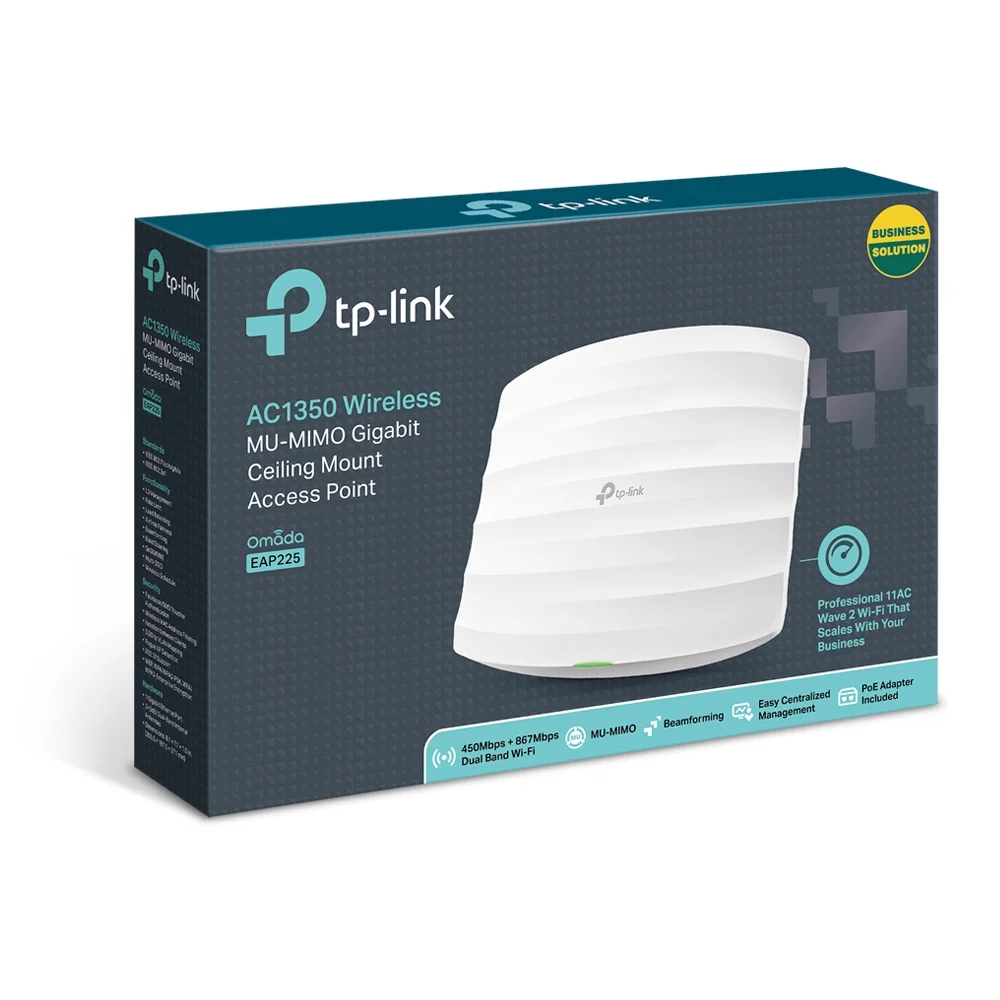 Access Point TpLink Eap225 Wireless AC1350 KaBuM