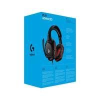Headset Gamer Logitech G332 PC PS4 Xbox One Preto KaBuM