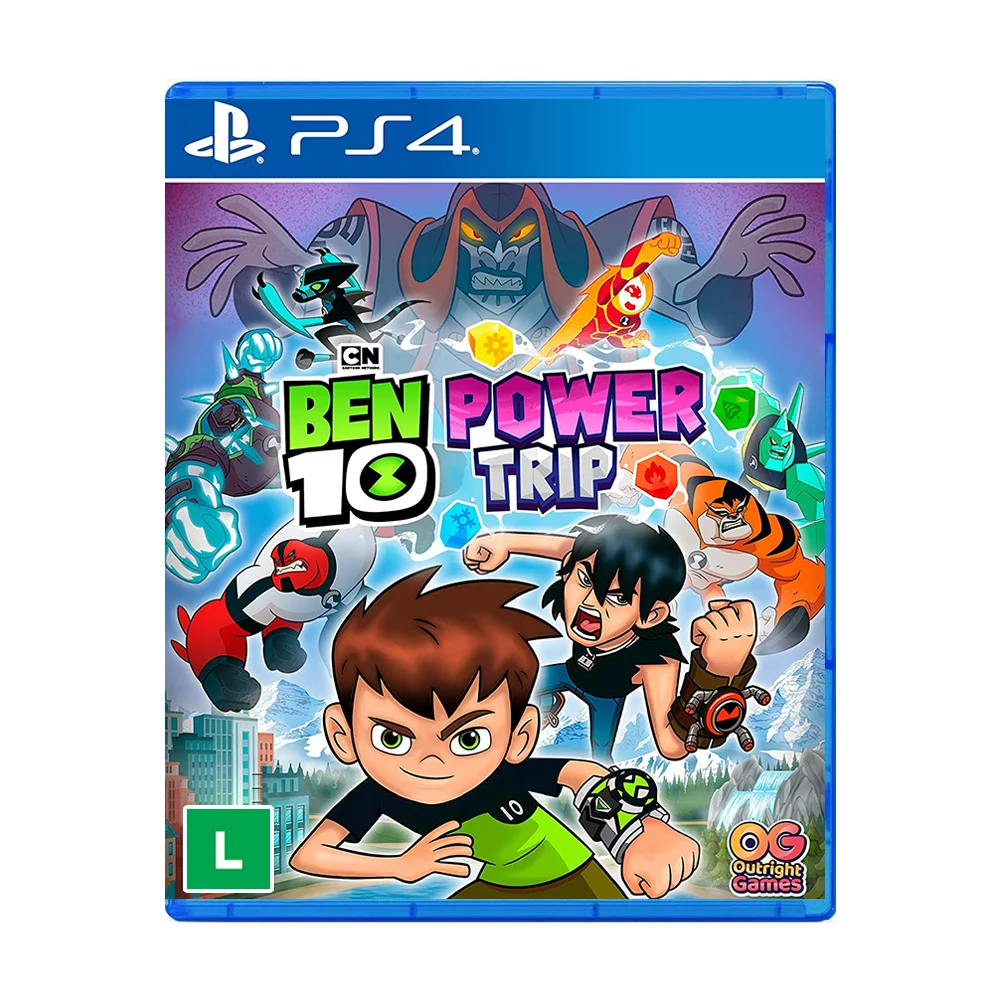 Jogo Ben 10 Uma Super Viagem para PS4 - Outright Games Jogo Ben 10 Uma Super Viagem para PS4 - Outright Games