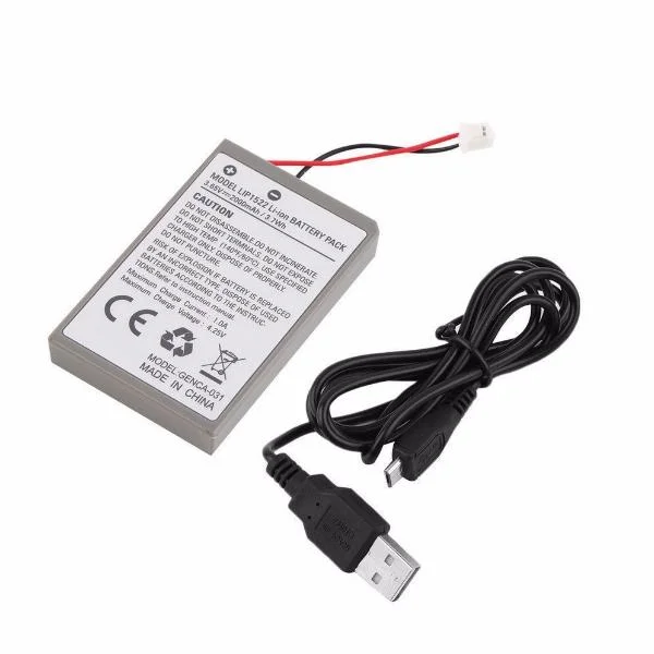 Kit T&Z Bateria P/ Controle Playstation 4 Ps4 2000mah + Cabo USB Kit T&Z Bateria P/ Controle Playstation 4 Ps4 2000mah + Cabo USB