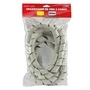 Organizador De Cabos Espiral 20mm 1,5m Branco / Un / Force Line 47445
