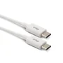 Cabo Usb Tipo-c Para Usb Tipo-c, Carga Rápida 15w 3a, 1 Metro, Branco, Tc2tc, Elg