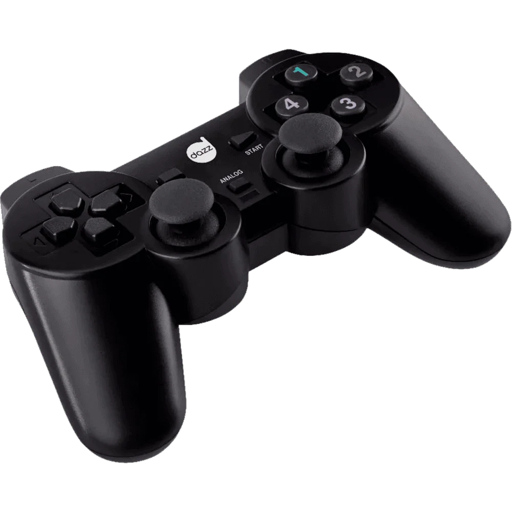 Controle Dazz Dualshock Pc Usb Preto - 621322