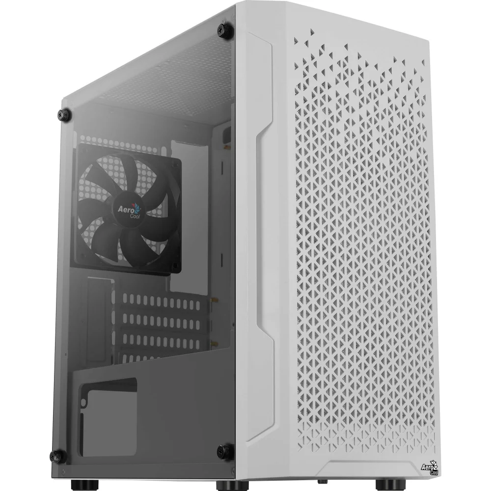 Gabinete Gamer Aero Cool Trinity Mini V1, Mini Tower, Vidro Temperado Black, Micro Atx, Sem Fonte, Com 1 Fan - Mini-g-bk Gabinete Gamer Aero Cool Trinity Mini V1, Mini Tower, Vidro Temperado Black, Micro Atx, Sem Fonte, Com 1 Fan - Mini-g-bk