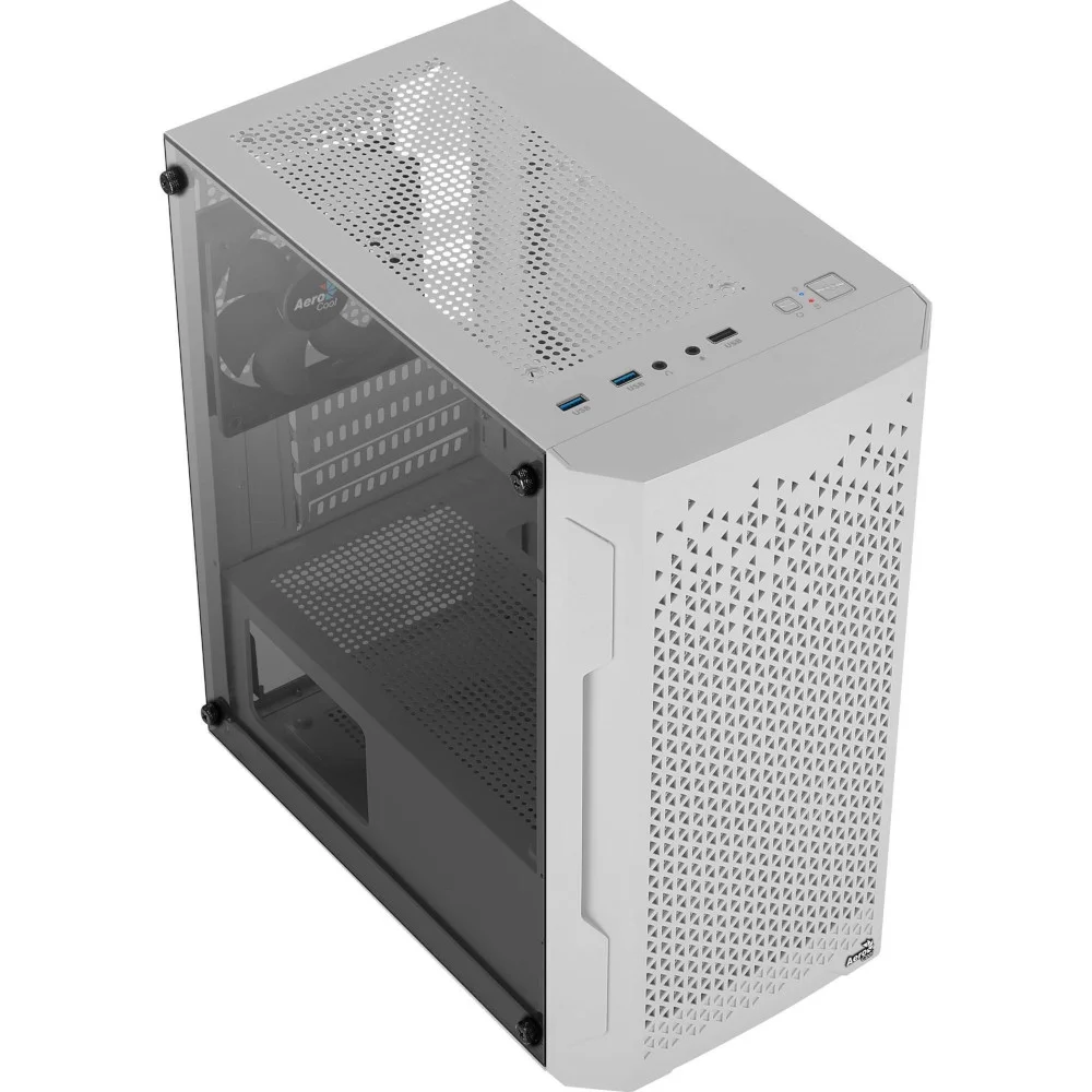 Gabinete Gamer Aero Cool Trinity Mini V1, Mini Tower, Vidro Temperado Black, Micro Atx, Sem Fonte, Com 1 Fan - Mini-g-bk Gabinete Gamer Aero Cool Trinity Mini V1, Mini Tower, Vidro Temperado Black, Micro Atx, Sem Fonte, Com 1 Fan - Mini-g-bk
