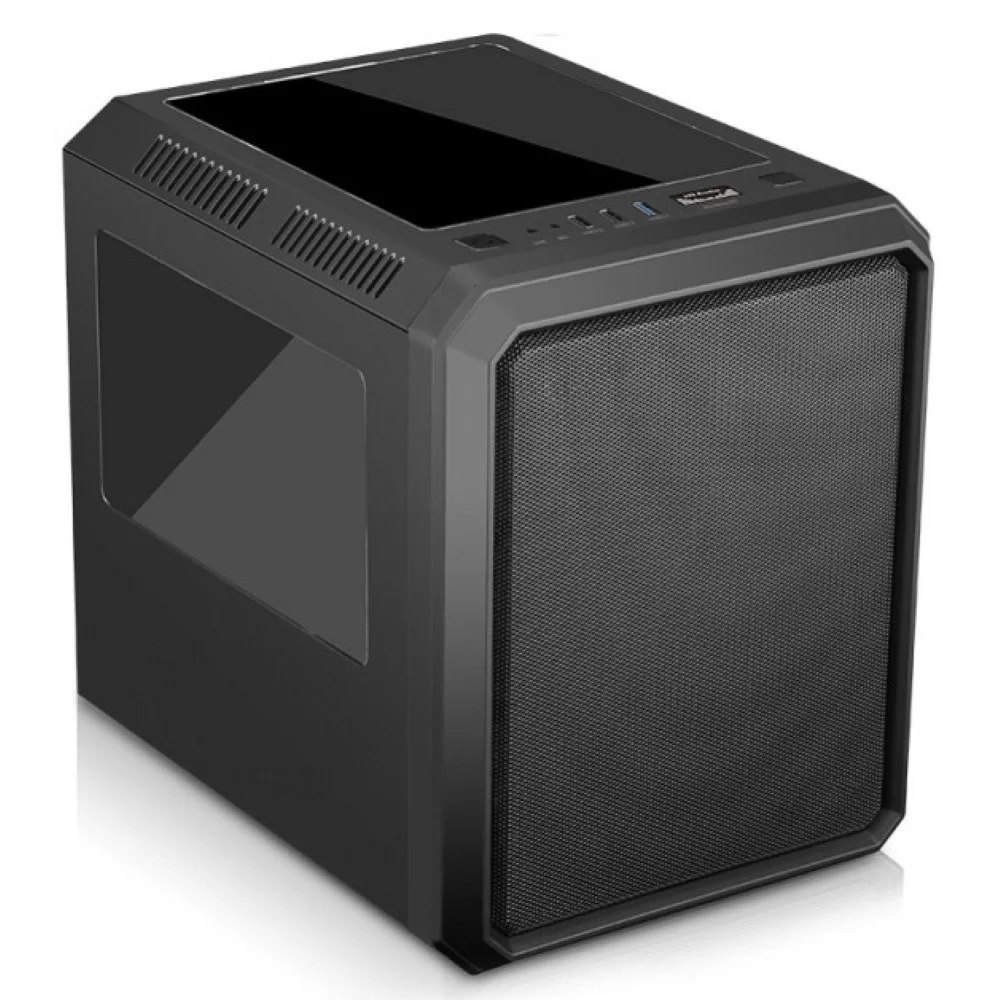 Gabinete Gamer K-mex Microcraft III, Mini Tower, M-Itx, Com Fan, Sem Fonte, Preto - Cg-03rc Gabinete Gamer K-mex Microcraft III, Mini Tower, M-Itx, Com Fan, Sem Fonte, Preto - Cg-03rc