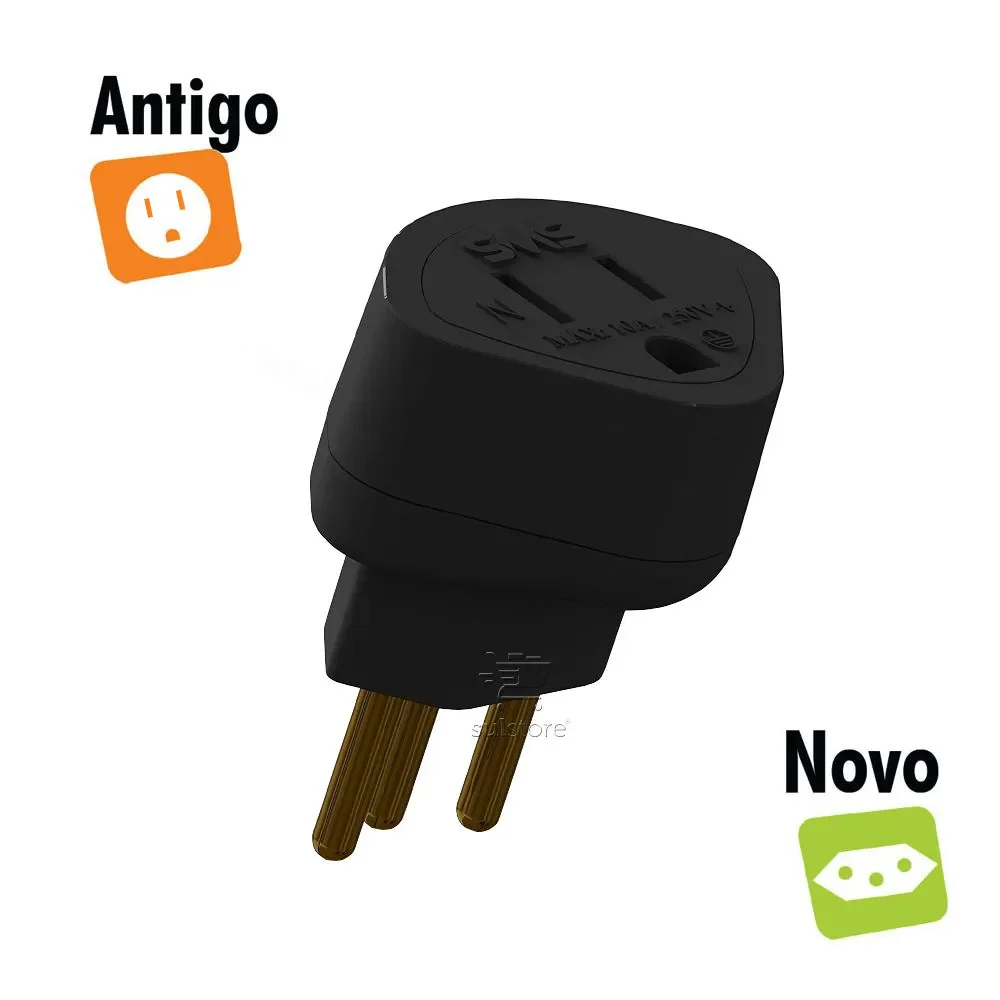 Adaptador De Tomada Sms Novo - 64120