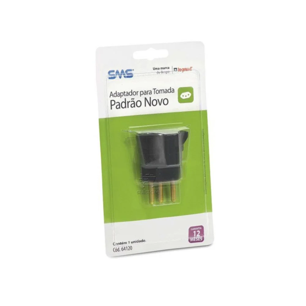 Adaptador De Tomada Sms Novo - 64120
