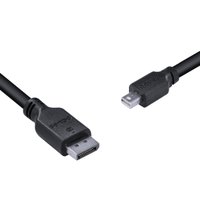 Cabo Mini Displayport - Displayport, V.1.2, PCYES 28awg, Puro Cobre, 2M - Pmddpm-2