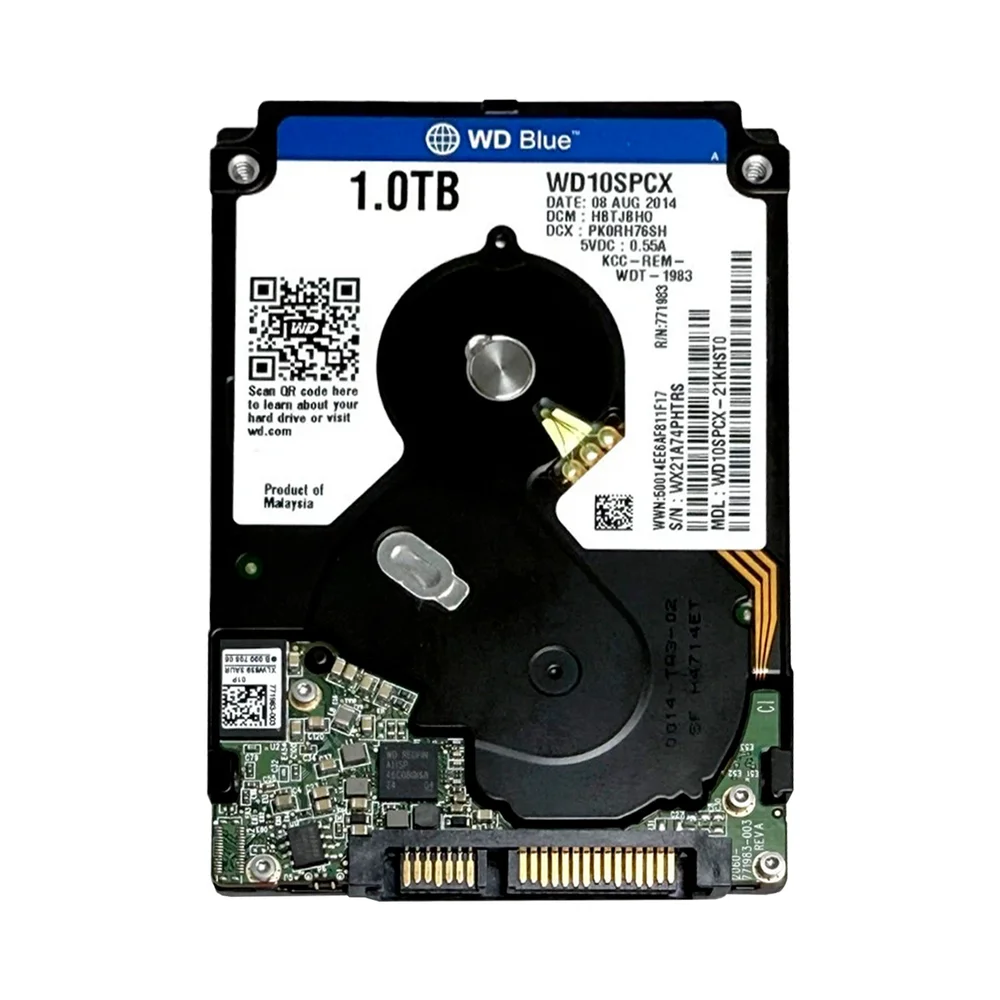 HD WD P Notebook 1TB 25 Sata 3 5400 RPM KaBuM