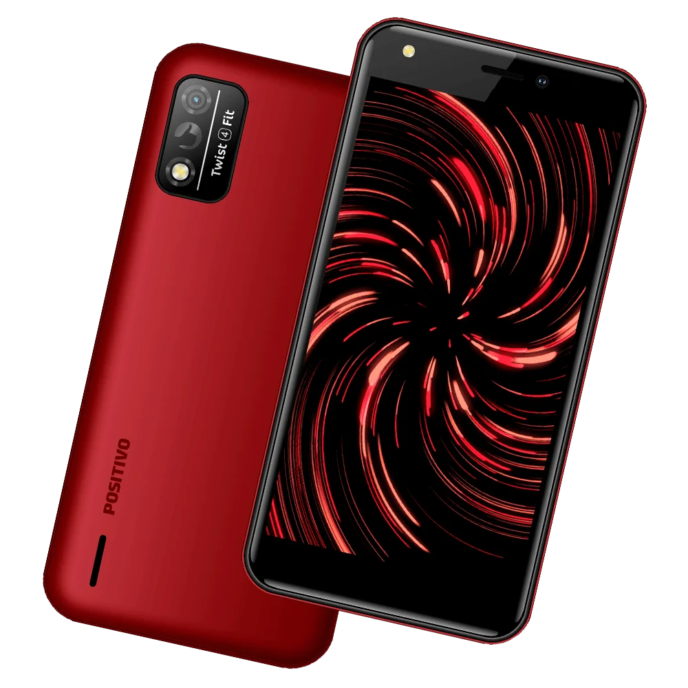 Smartphone Positivo Twist 4 Fit S509n, 3G, 32GB, 1GB RAM, Câmera 8MP, Tela 5”, Dual Chip, Wifi, Vermelho Smartphone Positivo Twist 4 Fit S509n, 3G, 32GB, 1GB RAM, Câmera 8MP, Tela 5”, Dual Chip, Wifi, Vermelho