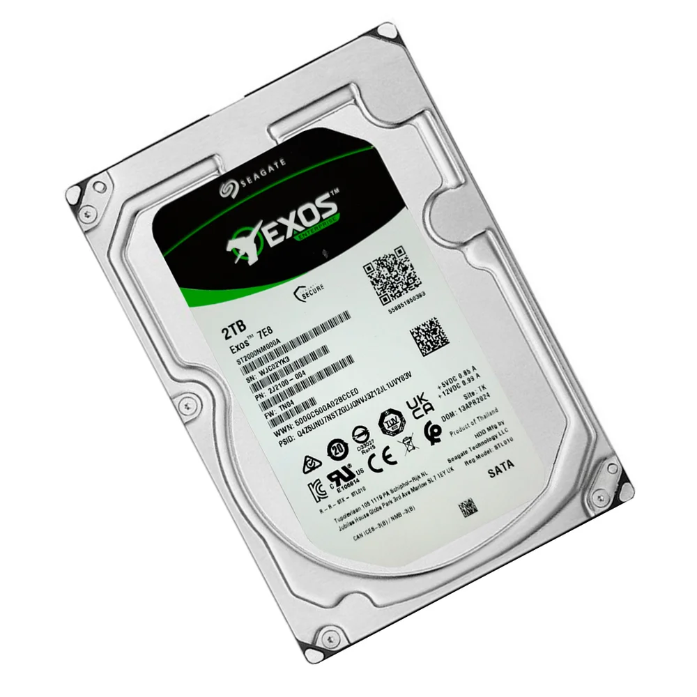 HD Gamer 2TB Seagate Exos 7E8 KaBuM