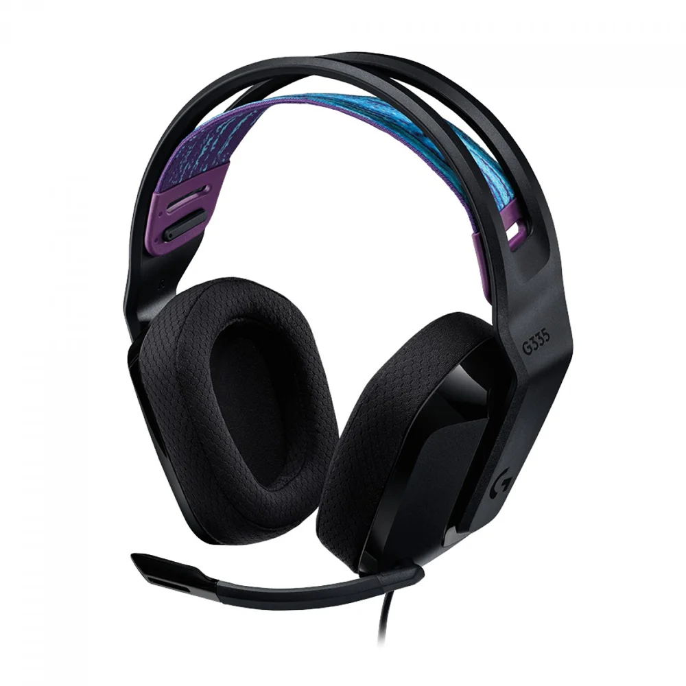 Headset Gamer Logitech G335, Drivers 40mm, 3.5mm, Para PC, Playstation, Xbox, Switch, Mobile, Preto - 981-000977 Headset Gamer Logitech G335, Drivers 40mm, 3.5mm, Para PC, Playstation, Xbox, Switch, Mobile, Preto - 981-000977