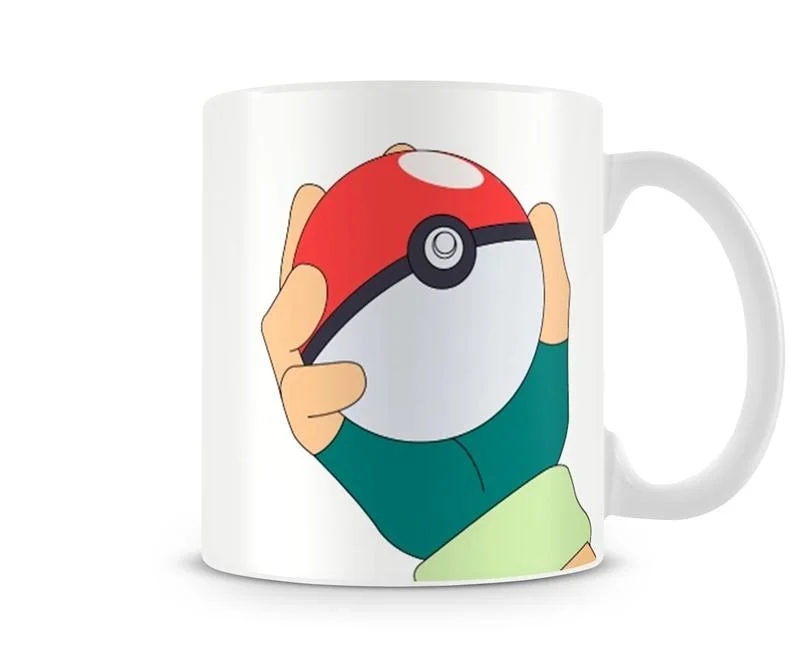 Caneca Pokémon Ash Ketchum