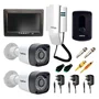 Kit Porteiro Eletrônico Intelbras +  02 Câmeras Bullet Tudo Forte + Monitor 7 " Lcd Colorido