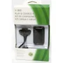 Bateria E Cabo Carregador Para Controle XBOX 360 Fat E Slim