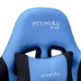 Cadeira Gamer  Mymax MX6, Giratória, Azul e Preto