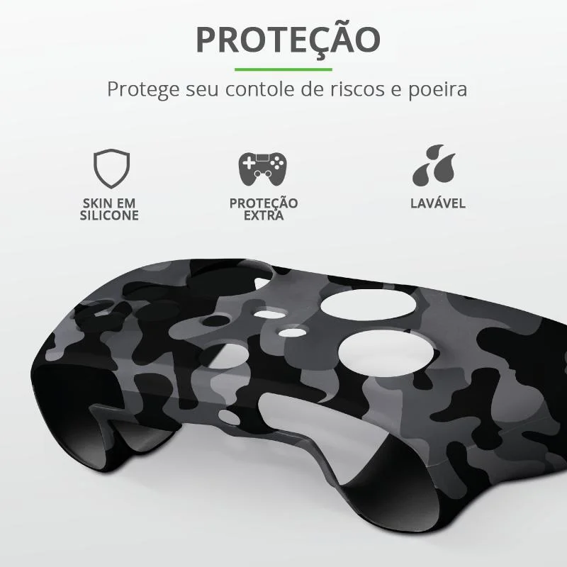 Controller Skin Trust Gxt 749k Para Xbox Camuflado T24176 Controller Skin Trust Gxt 749k Para Xbox Camuflado T24176
