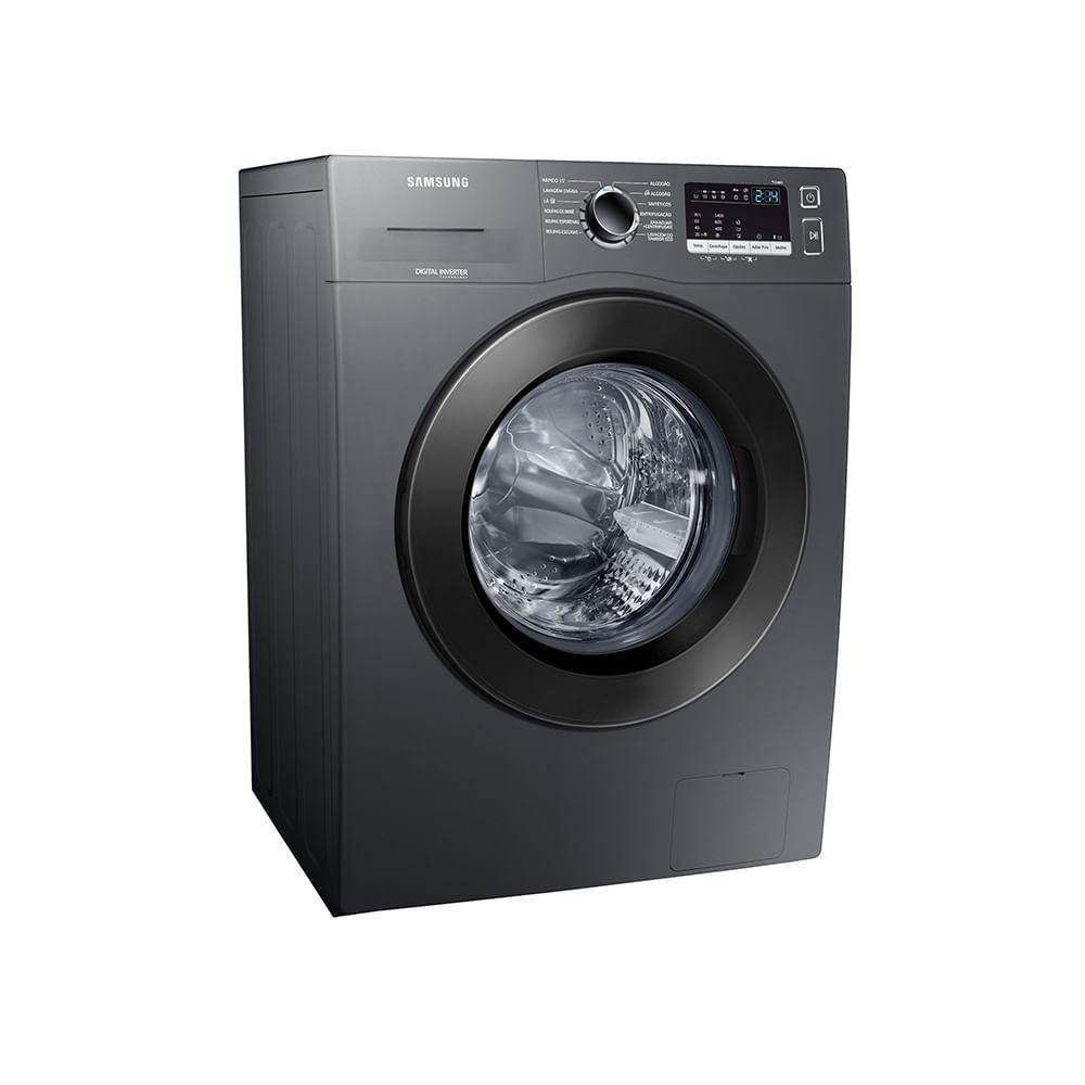 Máquina de Lavar Samsung Digital Inverter, 11Kg, 220V, Inox - WW11J4473PX Máquina de Lavar Samsung Digital Inverter, 11Kg, 220V, Inox - WW11J4473PX