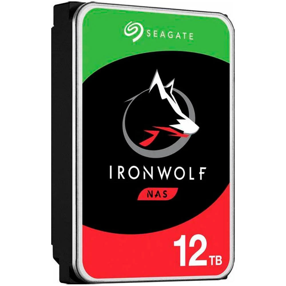 HD Seagate 12TB Ironwolf NAS 7200 RPM KaBuM