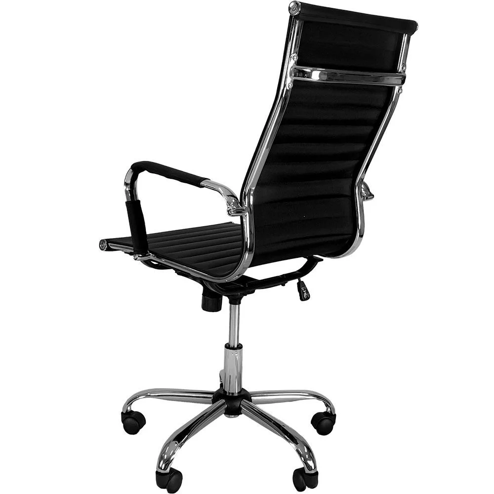 Cadeira Escritório Maxoffice Diretor Premium, Até 150kg, Giratória, Preto Cadeira Escritório Maxoffice Diretor Premium, Até 150kg, Giratória, Preto