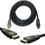 Cabo Displayport Win Cabos 1.4 Conector Ouro 8k X 4k 32gbps, 7 Metros