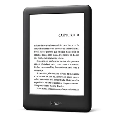 Kindle INK Wifi 10 Geraço 8GB Preto Ao0772 KaBuM