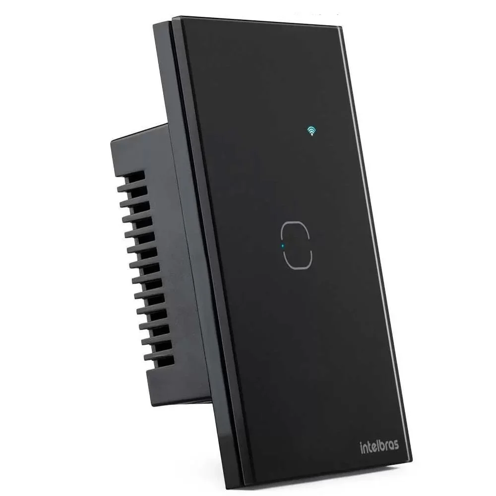 Interruptor Smart Intelbras Wi-fi Touch Preto Ews 1001 - Bivolt Interruptor Smart Intelbras Wi-fi Touch Preto Ews 1001 - Bivolt