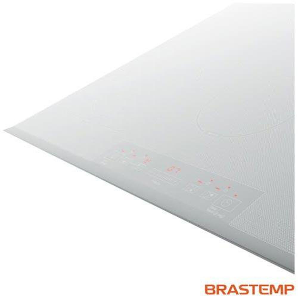 Cooktop De Indução Brastemp Vitreous 4 Queimadores Branco 220v Gdj77abbna Cooktop De Indução Brastemp Vitreous 4 Queimadores Branco 220v Gdj77abbna