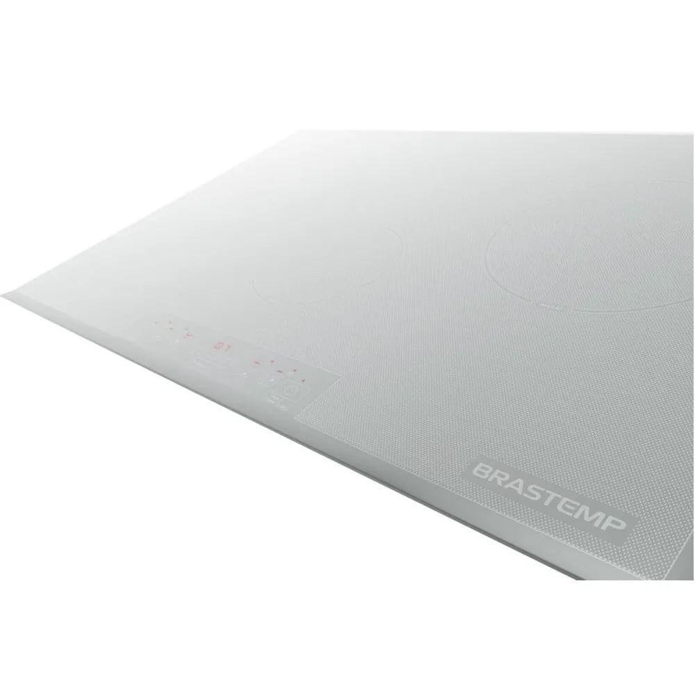 Cooktop De Indução Brastemp Vitreous 4 Queimadores Branco 220v Gdj77abbna Cooktop De Indução Brastemp Vitreous 4 Queimadores Branco 220v Gdj77abbna