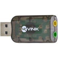 Adaptador Placa De Som Usb 5.1 Canais Virtual Ausb51
