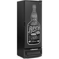 Cervejeira Grba-400 Pr Porta Cega Adesivada Frost Free Capacidade 410 L Gelopar 110v