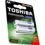 Pilha Recarregável AA 1,2V 2600mAh TNH6GAE TOSHIBA (Cartela com 2 unid.)
