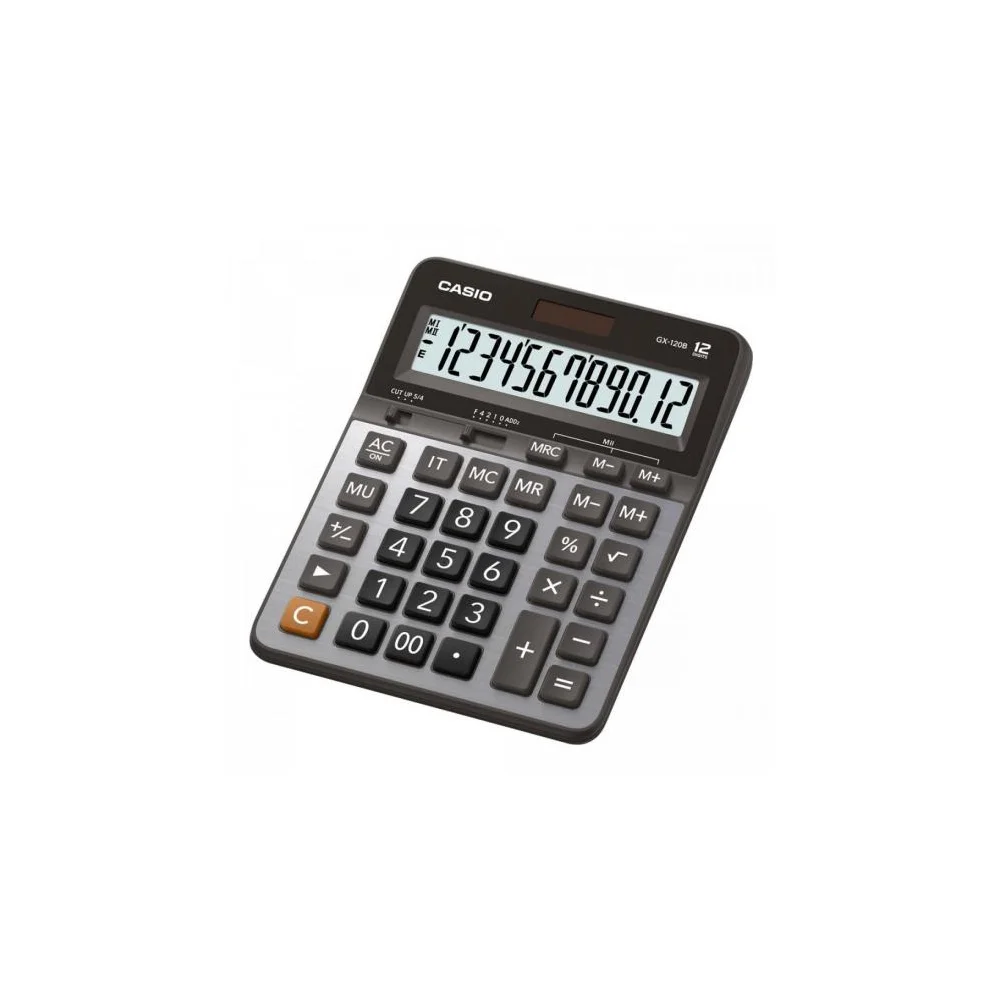 Calculadora De Mesa 12 Digitos Gx120b Prata Casio