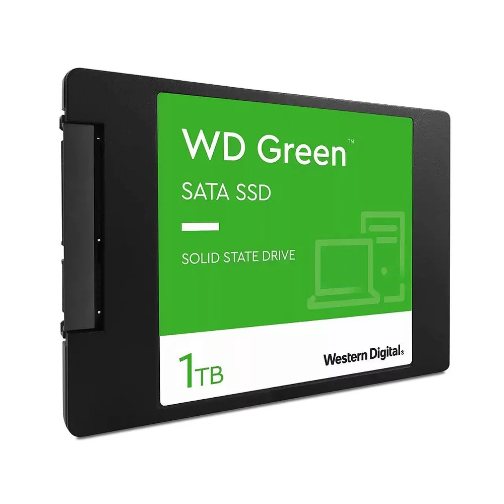 SSD Wd Green 1TB Sata Leitura 545mbs KaBuM