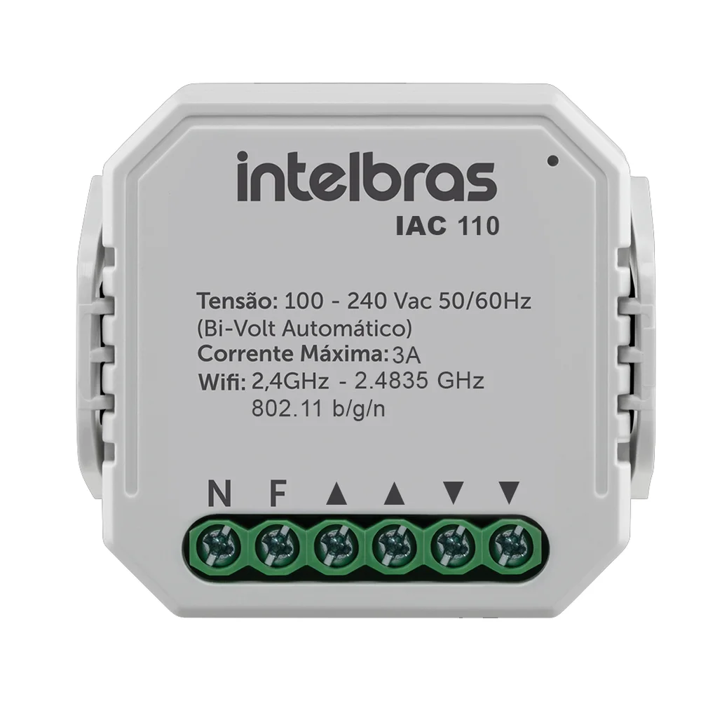 Acionador Intelbras De Cortinas, Smart IAC 110
