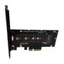 Placa Pci-express, 4x/8x/16x, Para HD NVME M.2 Ngff SSD