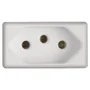 Tomada, 2p+t 20a, 250v, Tablet Baixa Branco
