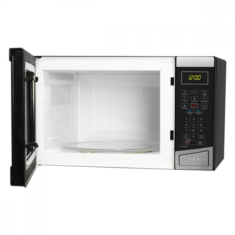Microondas 28 Litros, 1400W, Inox E Prata, Philco - 110V Microondas 28 Litros, 1400W, Inox E Prata, Philco - 110V