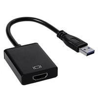 Conversor Adaptador USB 3.0 x HDMI Exbom 1080p, Áudio Vídeo, Compatível PC Win 7/8/10