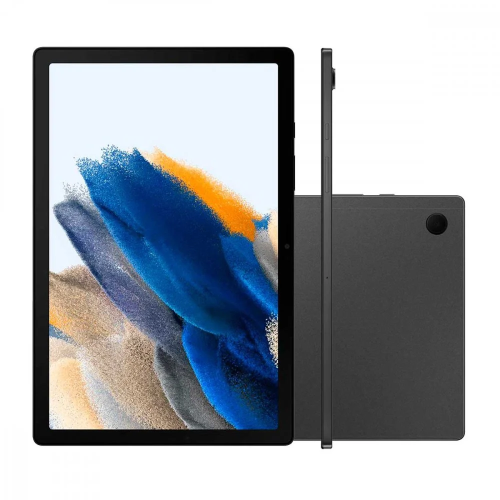 Tablet Samsung Galaxy Tab A8, 64GB, 4GB RAM, WiFi, Tela 10.5, Câmera 8MP, Android 11, Cinza - SM-X200NZAUZTO