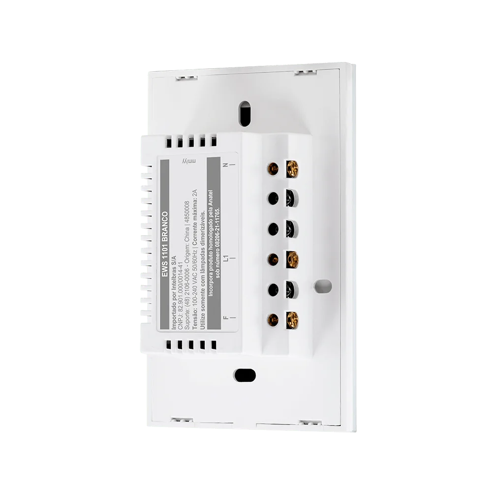 Interruptor Dimmer Smart Wi-fi Touch 1 Tecla Ews 1101 Br