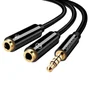 Ugreen Divisor Splitter P3 Fone De Ouvido P2 E Mic Fone P2