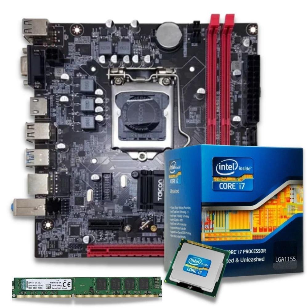 PlacaMe B75 Proc I7 Mem 8GB Cooler KaBuM