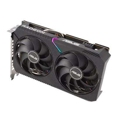 グラフィックボード・グラボ・ビデオカード ASUS AMD Radeon RX6500XT 4GB OC Placa De Vídeo Asus Dual AMD Rx6500 Xt KaBuM