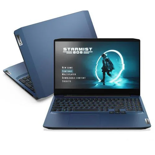Notebook Gamer, Lenovo Gaming3i, Intel Core i5, Nvidia GTX 1650, 8GB-256GB, SSD, Linux, Tela 15.6" - 82cgs00100 Notebook Gamer, Lenovo Gaming3i, Intel Core i5, Nvidia GTX 1650, 8GB-256GB, SSD, Linux, Tela 15.6" - 82cgs00100